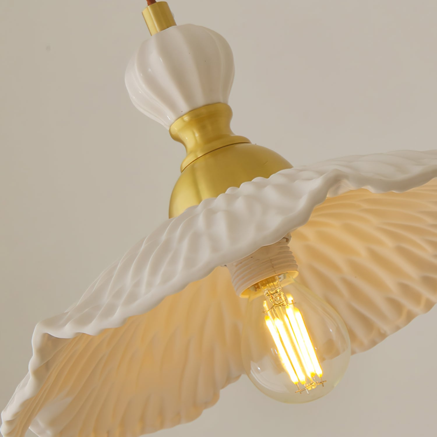 Lampada a sospensione scolpita Daldora