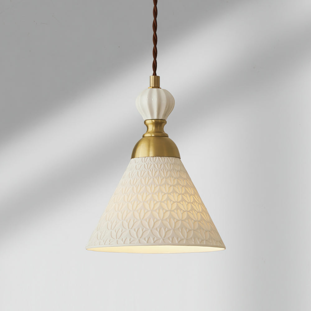Lampada a sospensione scolpita Daldora