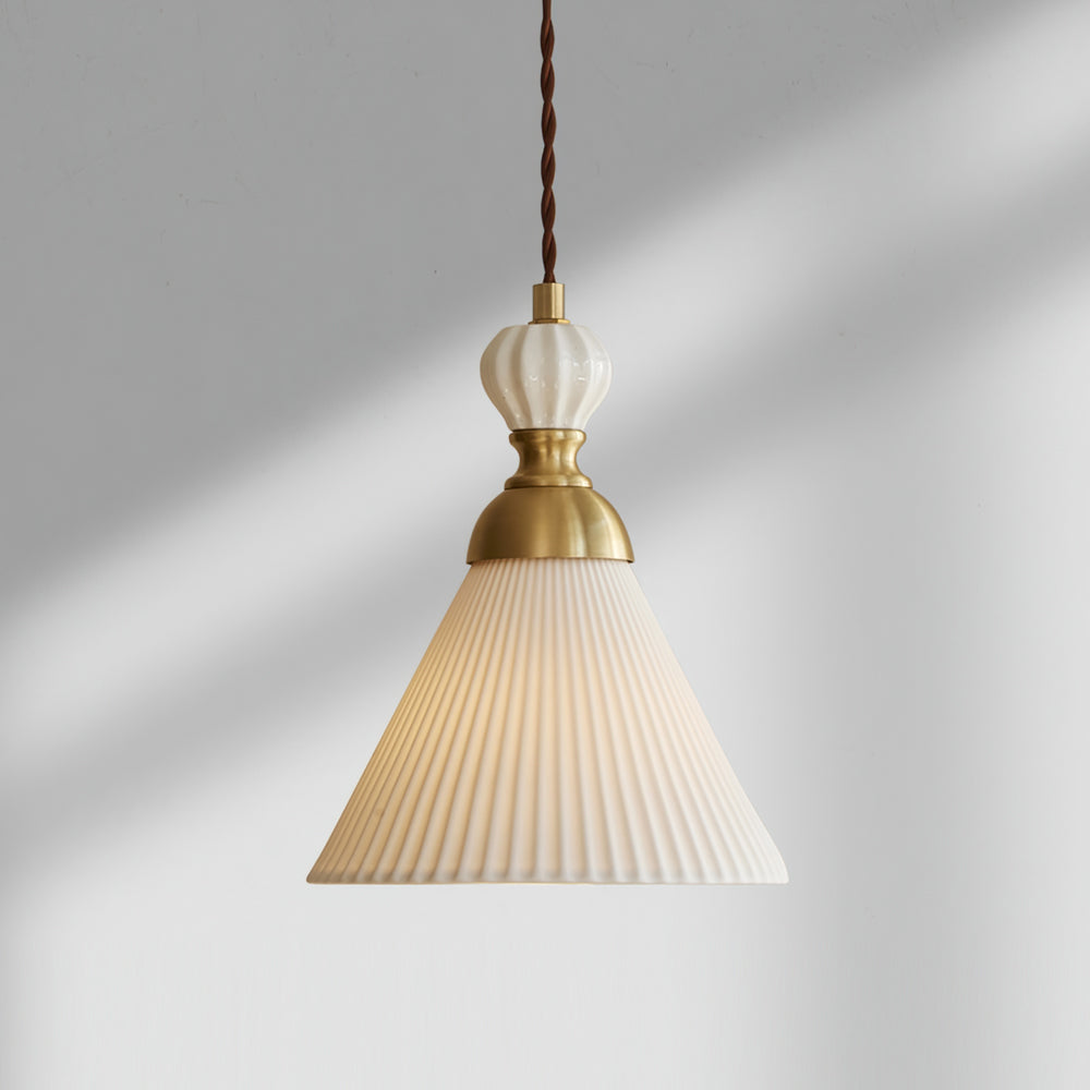 Lampada a sospensione scolpita Daldora