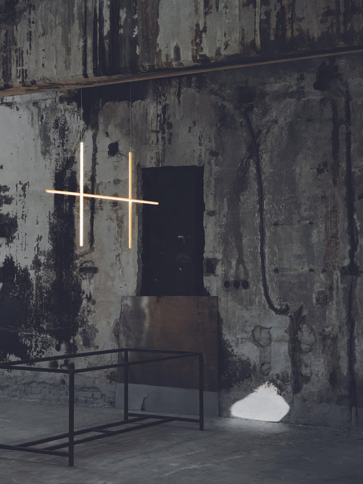 Gridline Linear Chandelier – detail 39