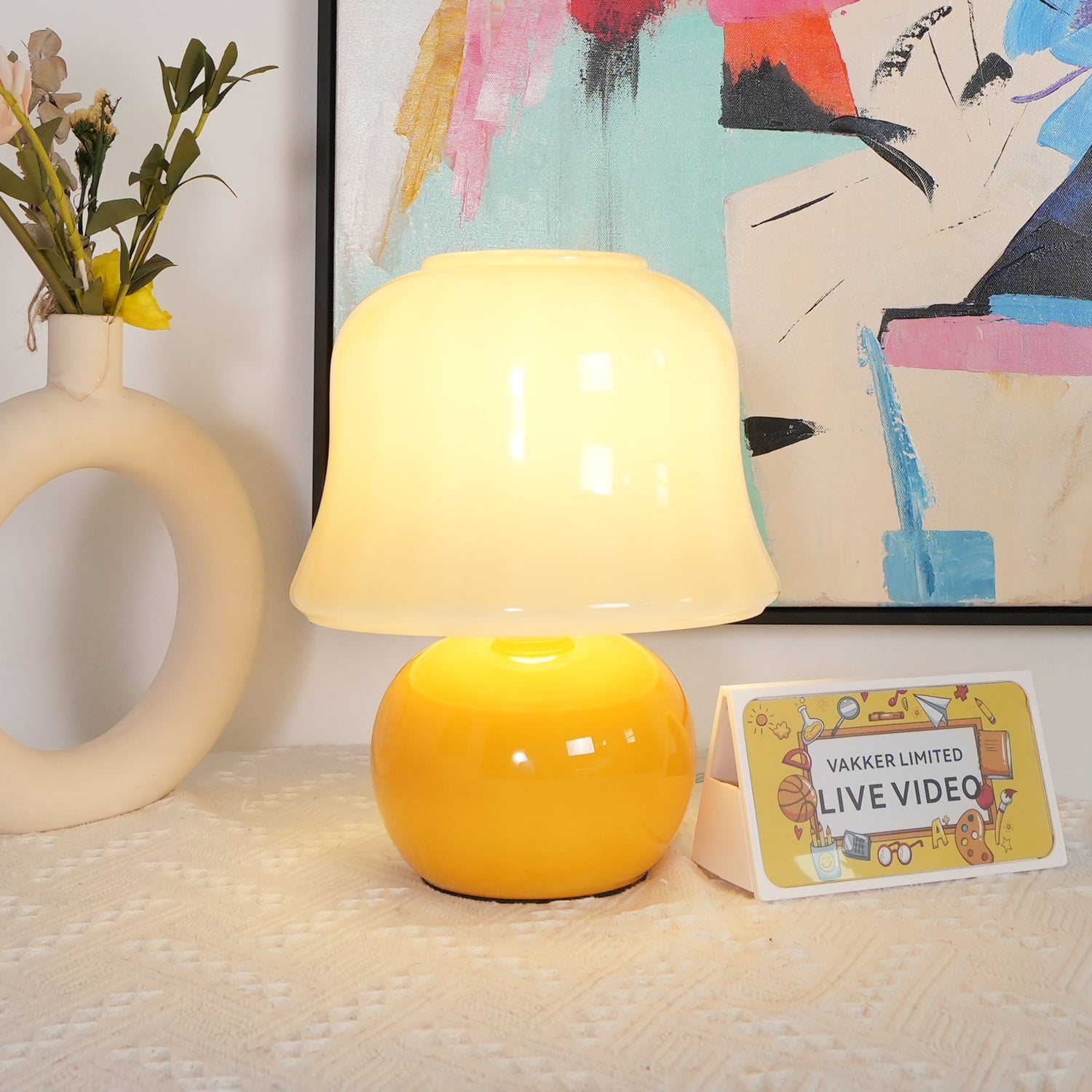 Lampada da tavolo a fungo Ilsera