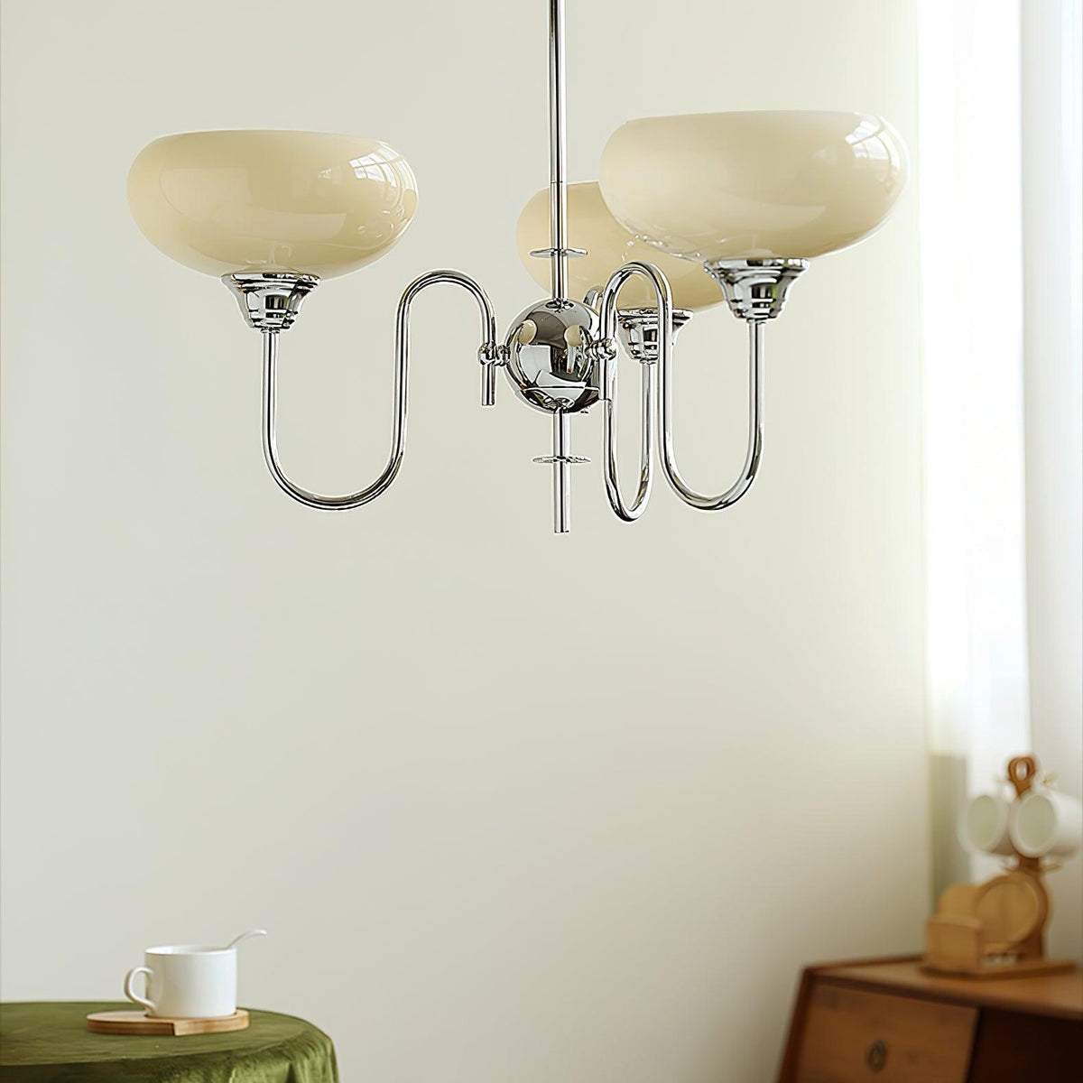 Creamy Persimmon Chandelier – detail 12