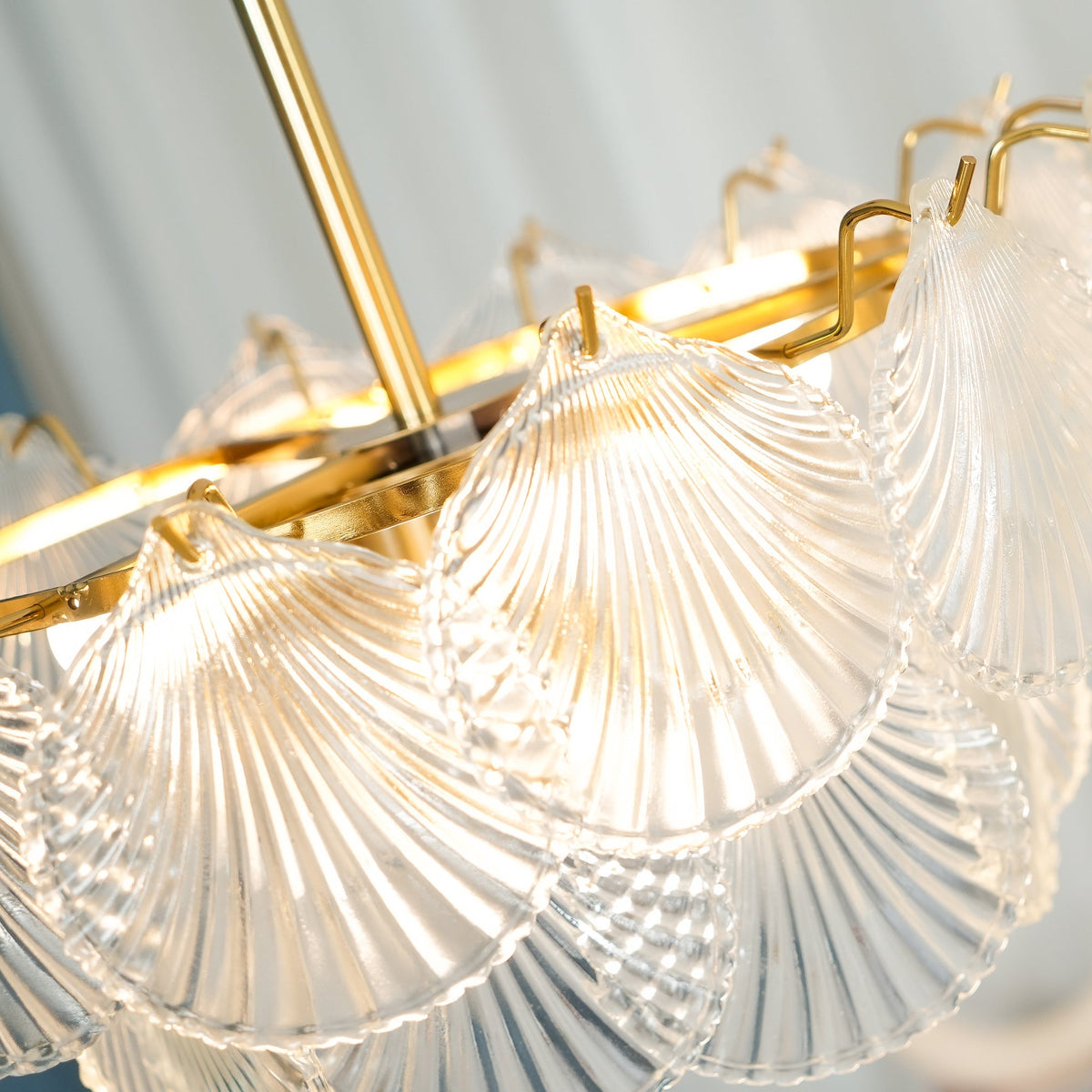 Shell Glass Chandelier – detail 16