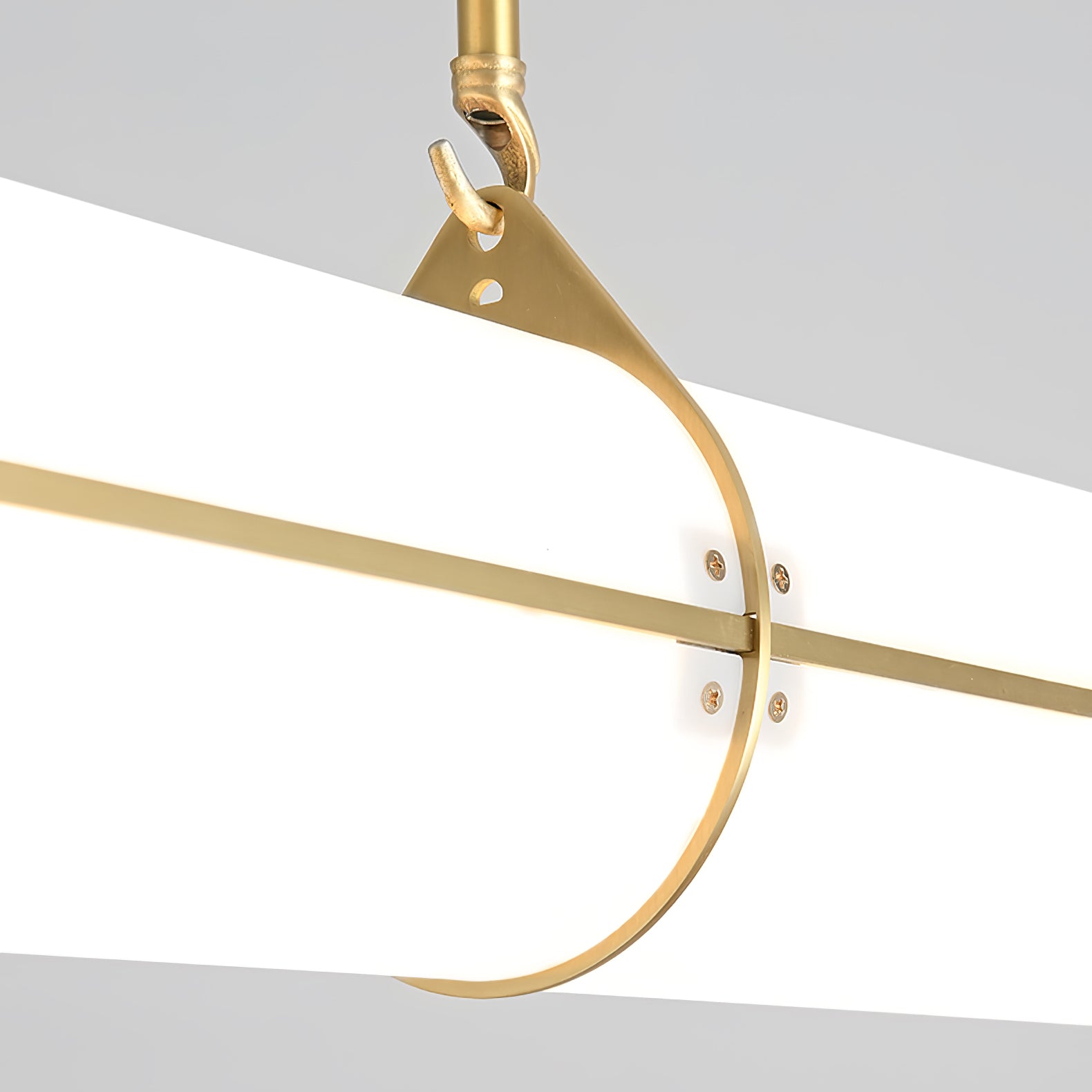 Lampada a sospensione lineare Aronale