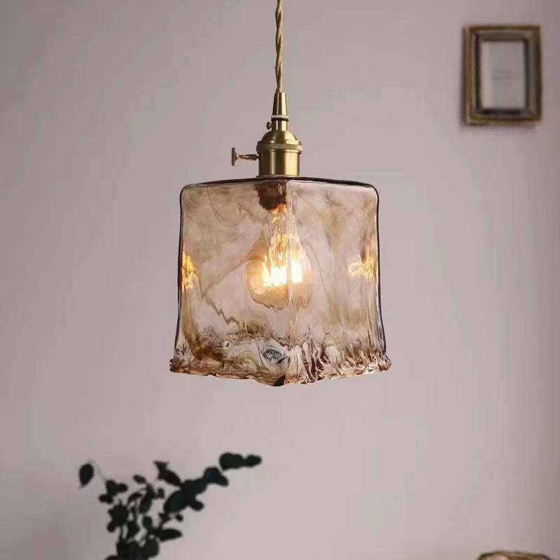 Lampada a sospensione vintage Zeliaro