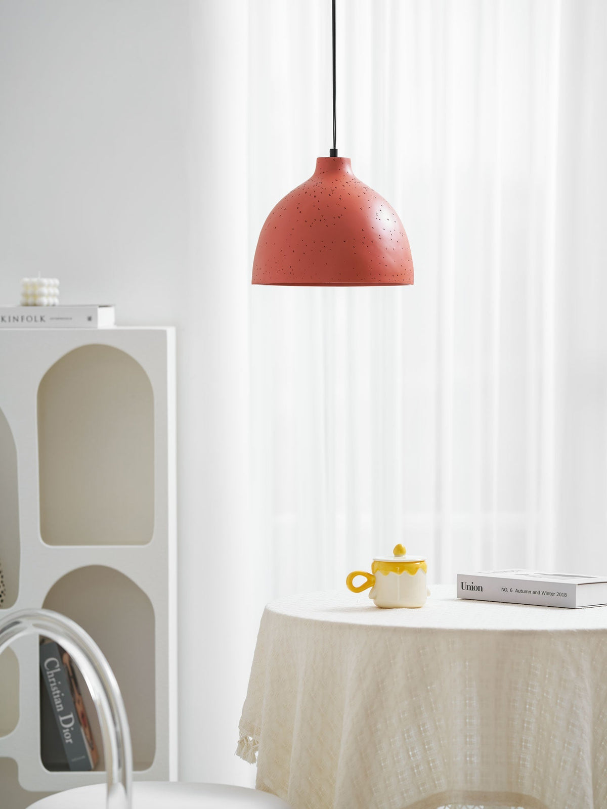 Resin Bowl Pendant Lamp - Vakkerlight