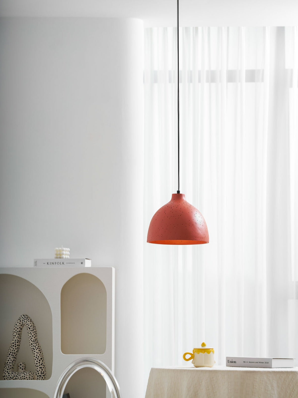 Resin Bowl Pendant Lamp - Vakkerlight
