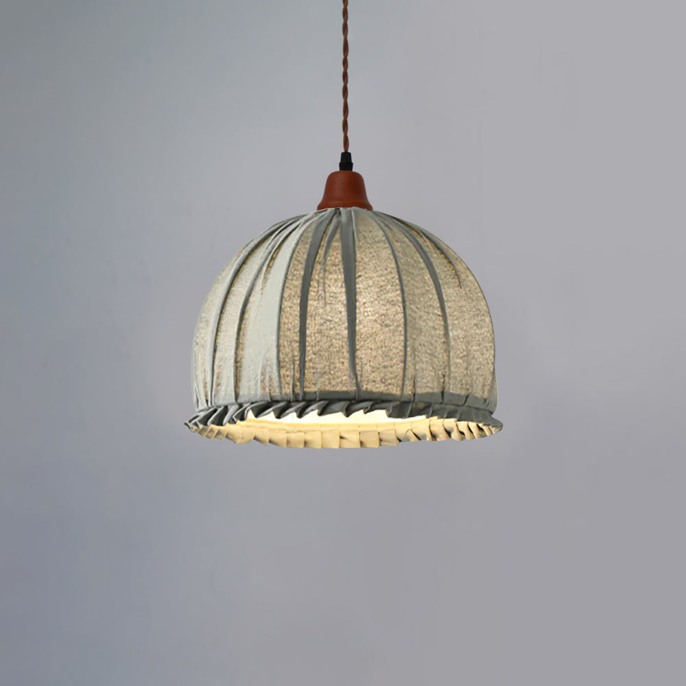 Lampada a sospensione rotonda Silenre