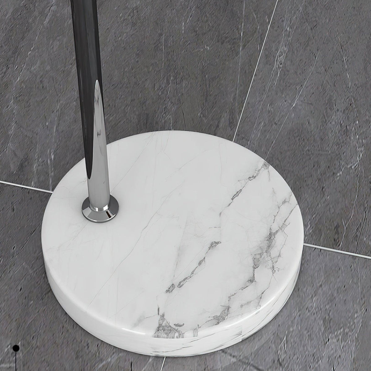 Lampada da terra curva Rovelave