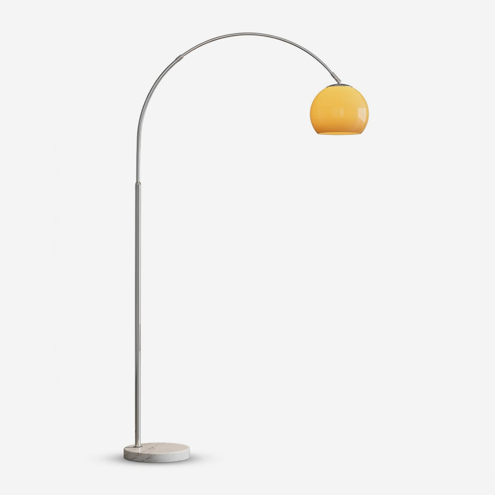 Lampada da terra curva Rovelave