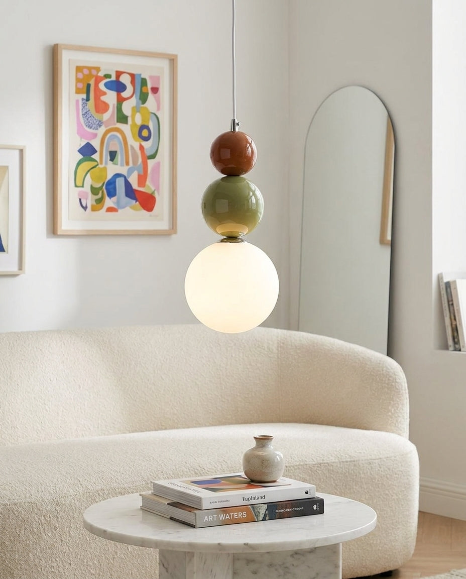 Lampada a sospensione a sfere Isinore