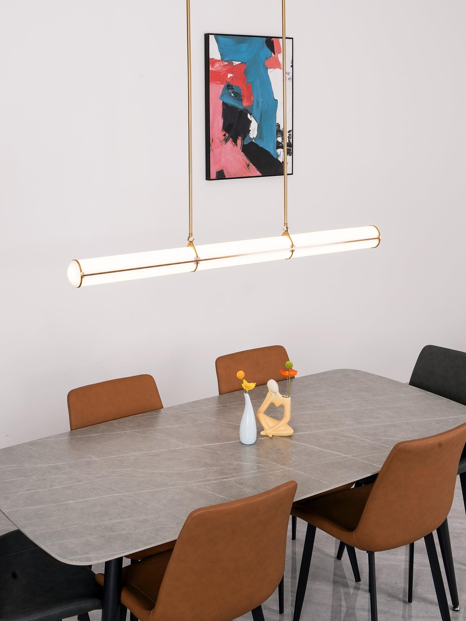 Lampada a sospensione lineare Aronale