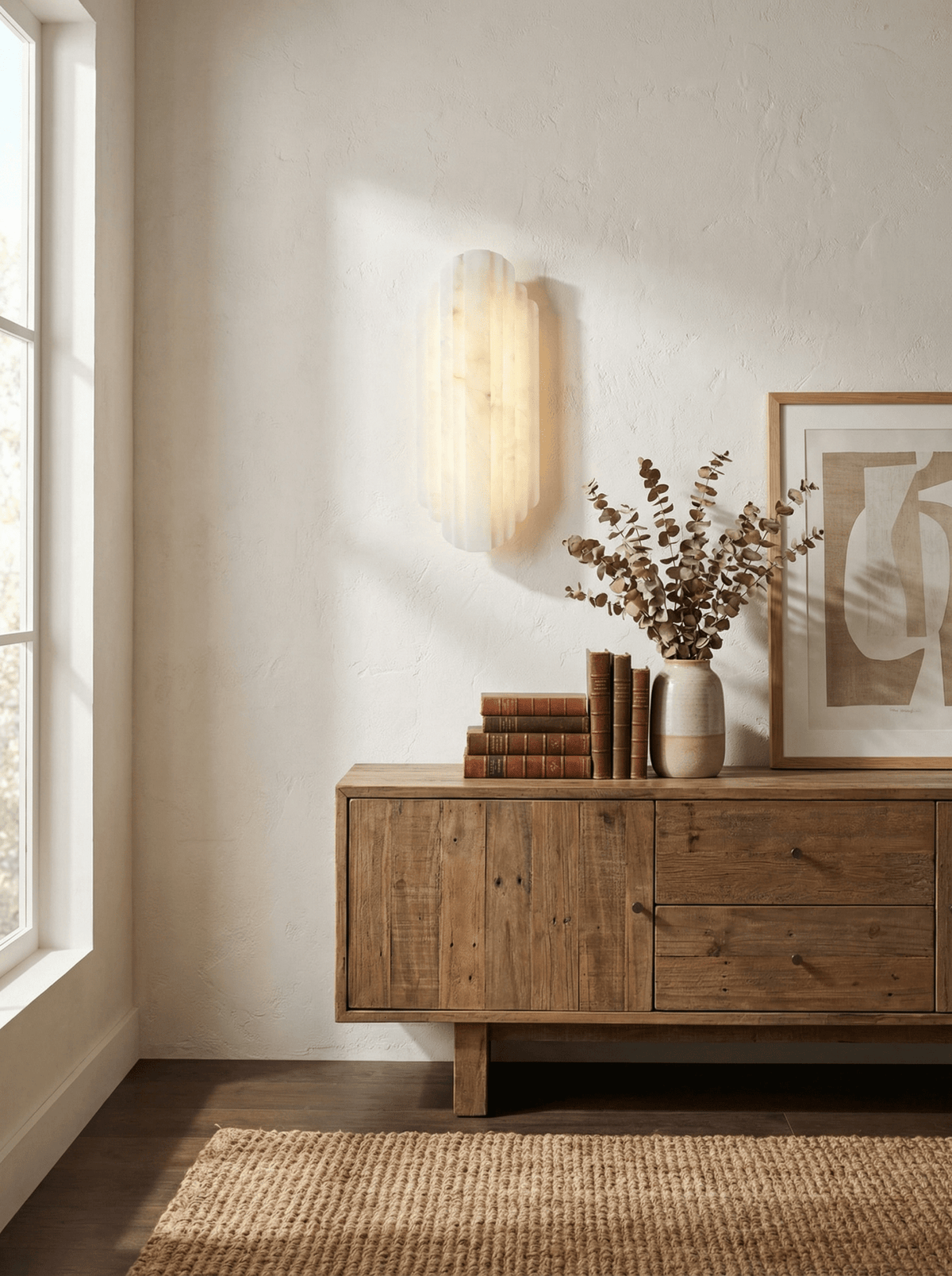 Estelle Alabaster Wall Sconce – detail 5