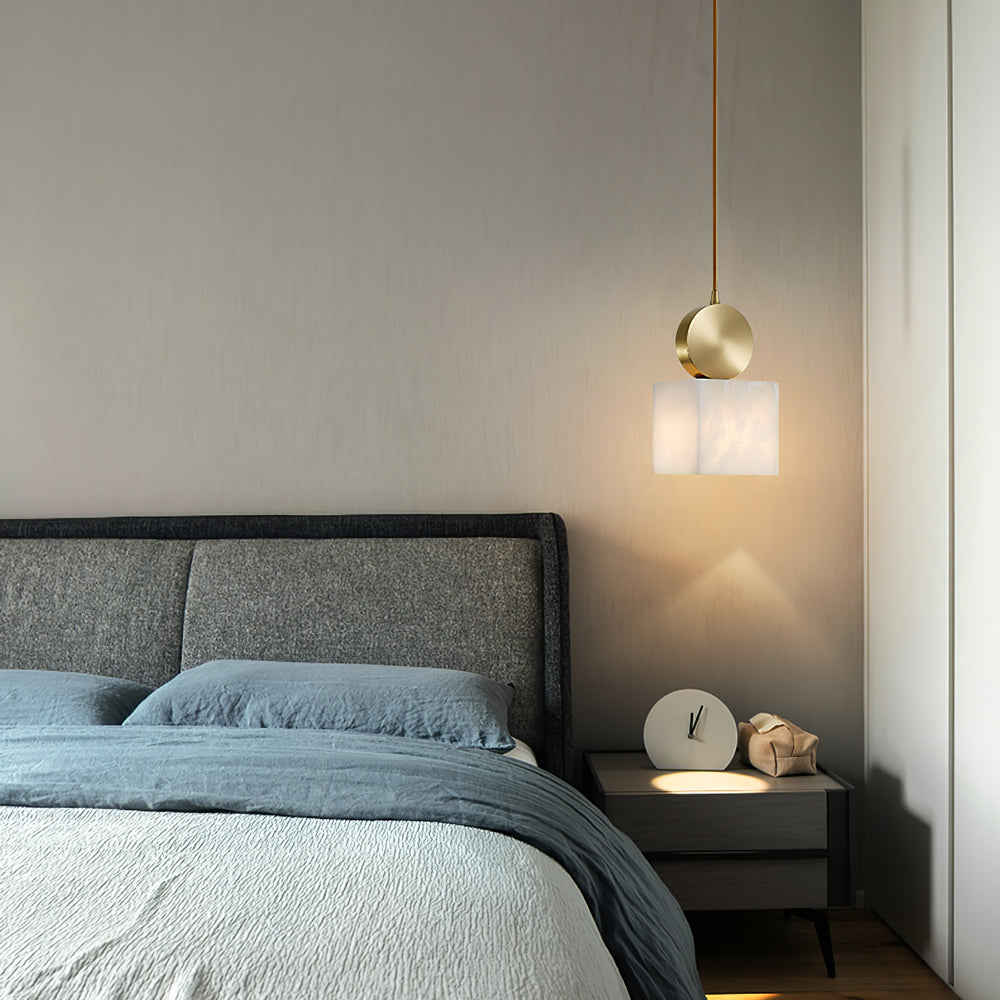 Obolus Alabaster Pendant Light – detail 9