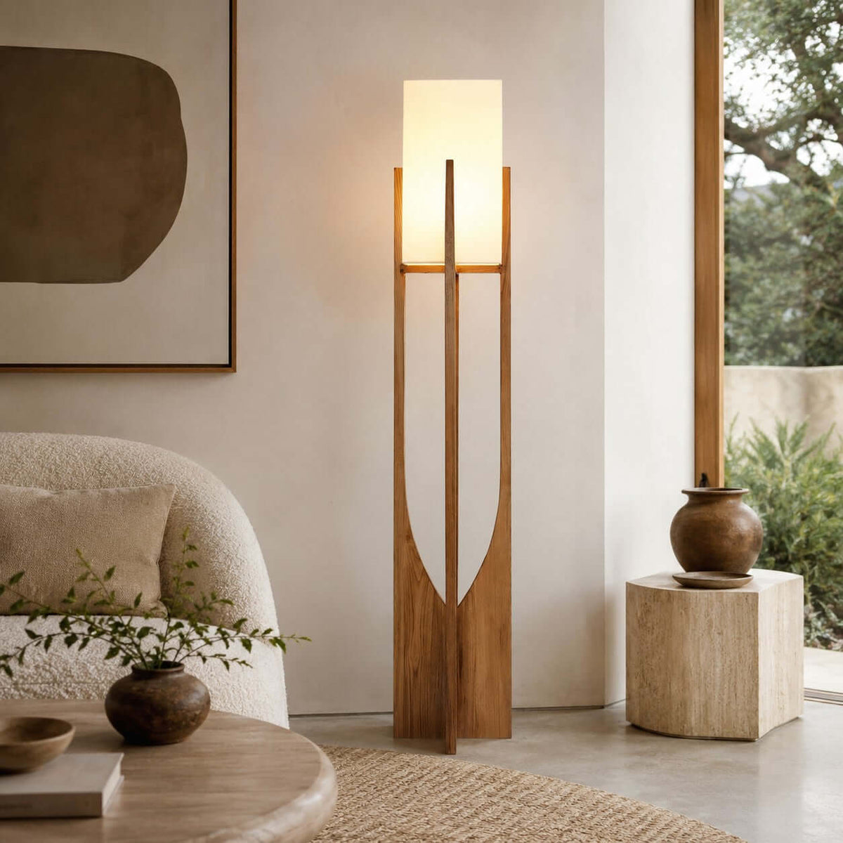 Lampada da terra Serianora