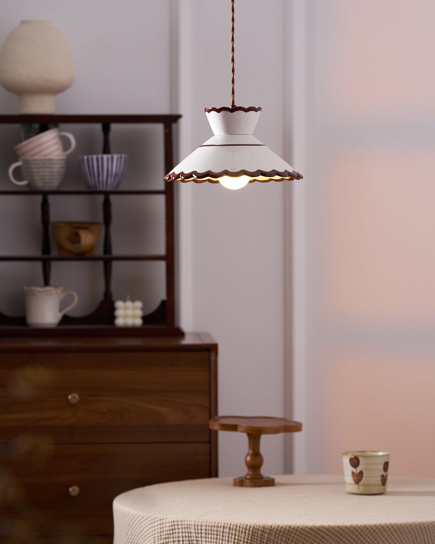 Lampada a sospensione vintage Belenori