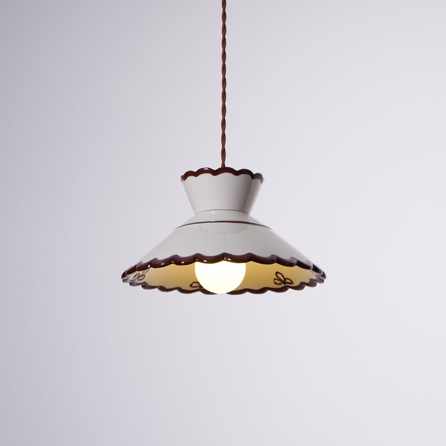 Lampada a sospensione vintage Belenori