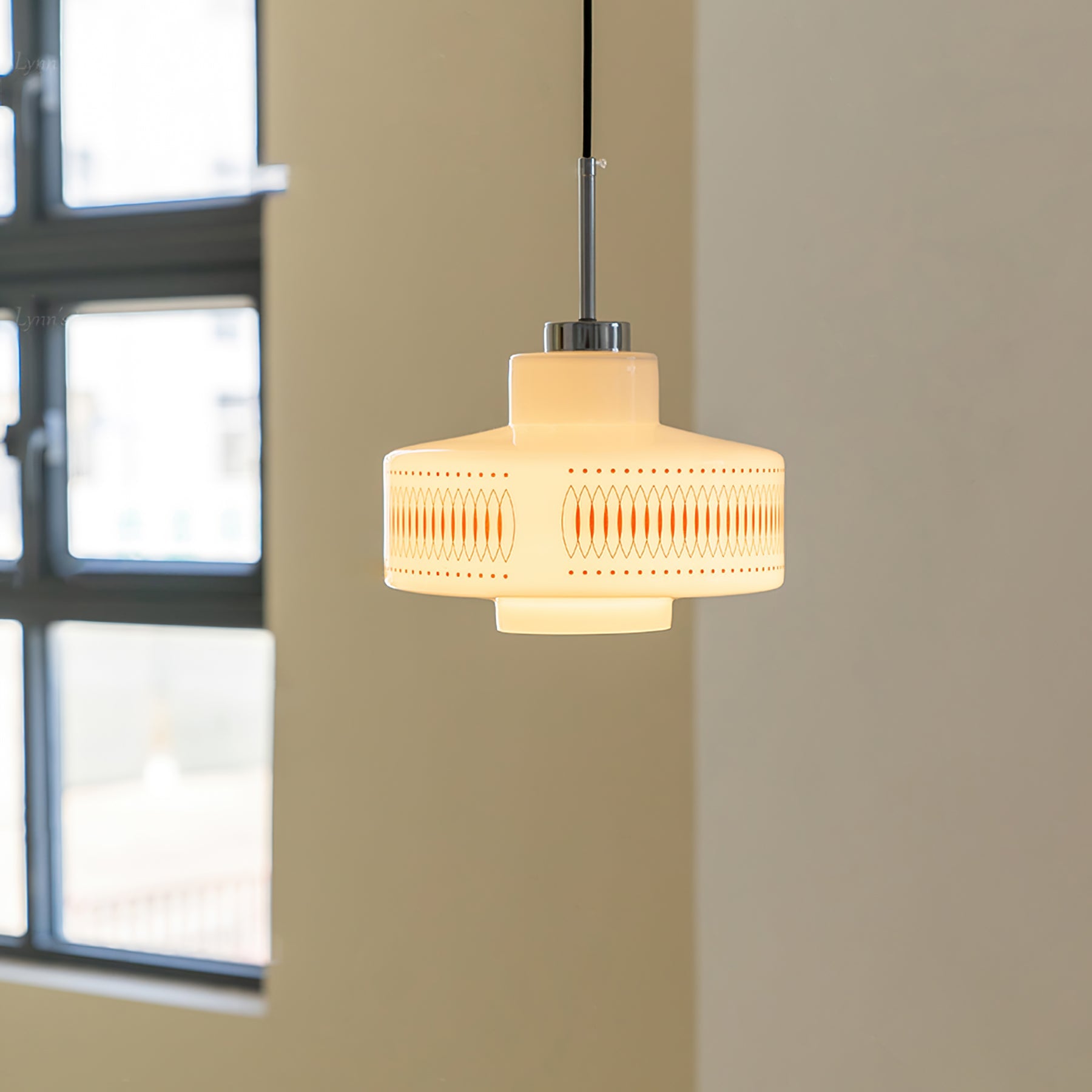 Lampada a sospensione vintage Givella