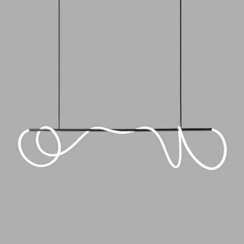 Flexible Linear Curve Chandelier – detail 16