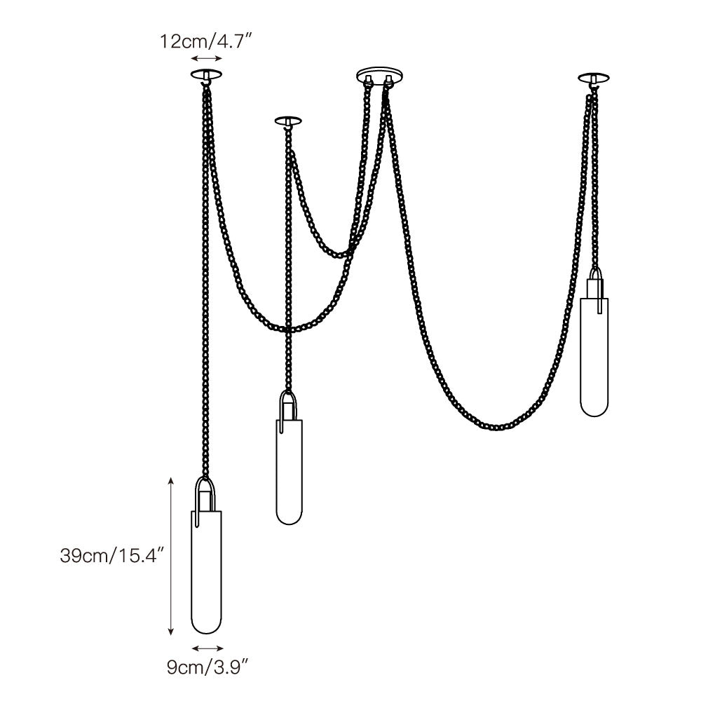 Lampada a sospensione Seravana
