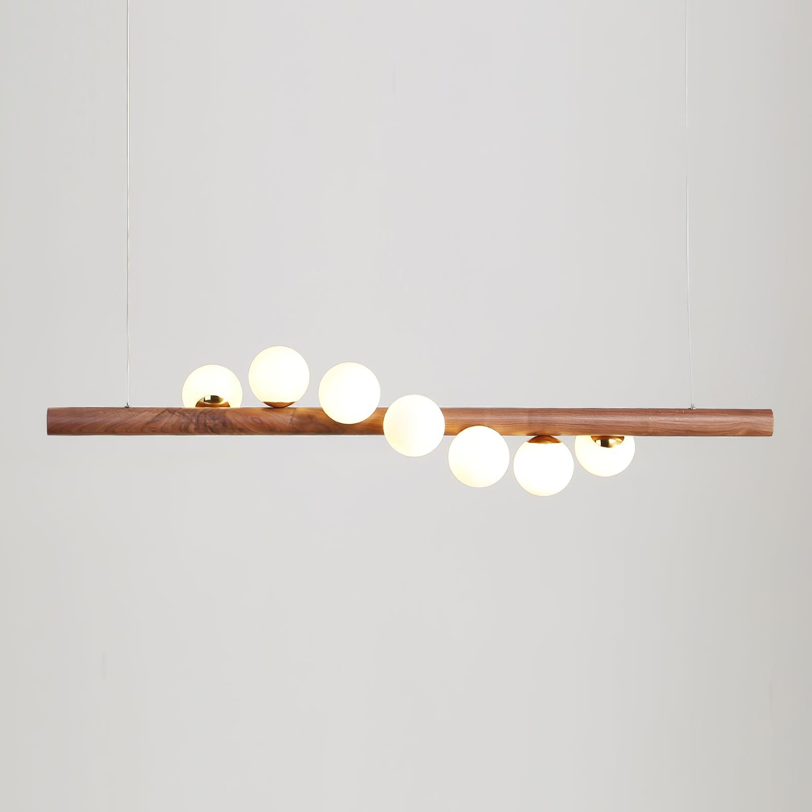 Lampada a sospensione lineare Seravino