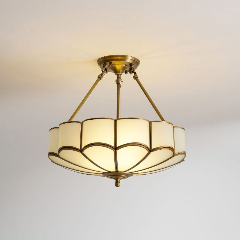 Flower Shape Glass Ceiling Light – detail 23