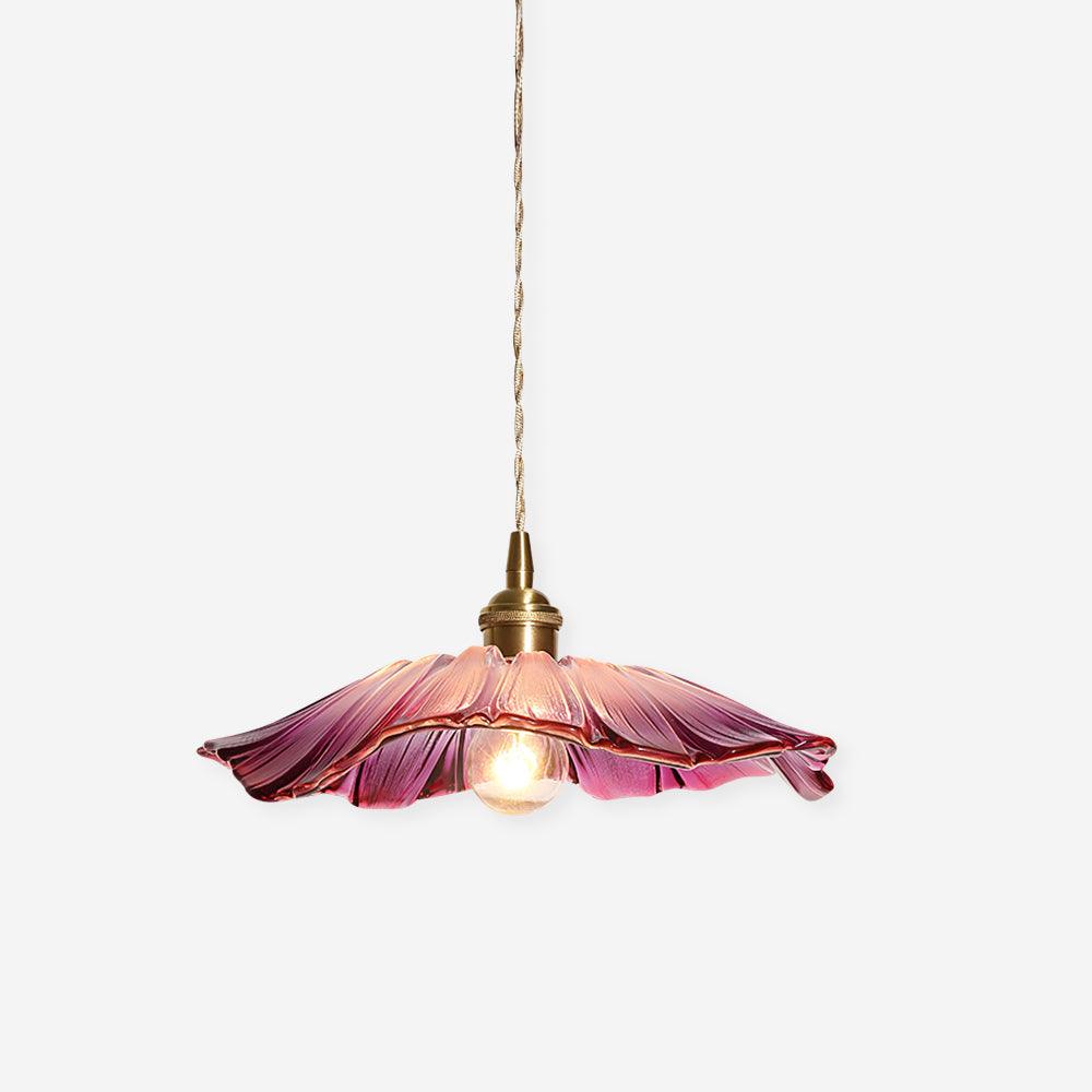 Lampada a sospensione floreale Mireliro