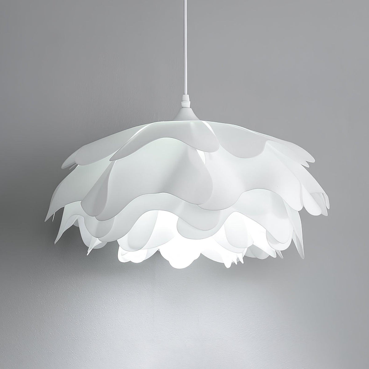 Flower Shaped White Pendant Lamp – detail 24