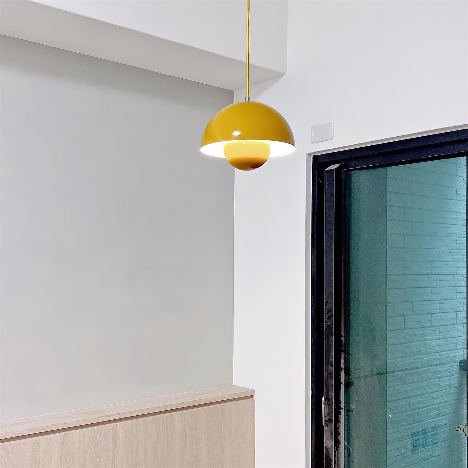 Lampada a sospensione con spina Nelelella
