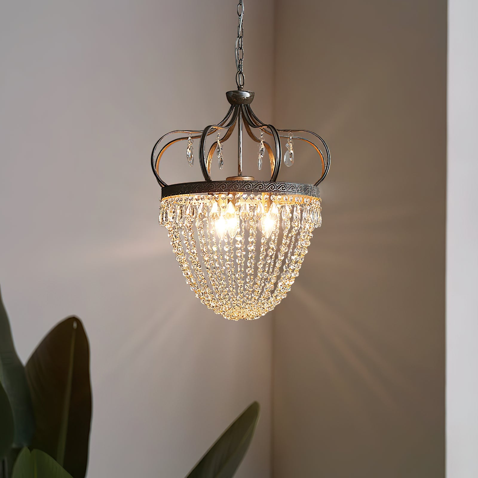 Lampadario a goccia Chonina