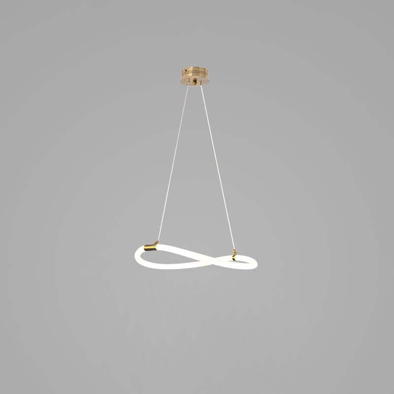 Serpentine Glow Gold Chandelier – detail 6