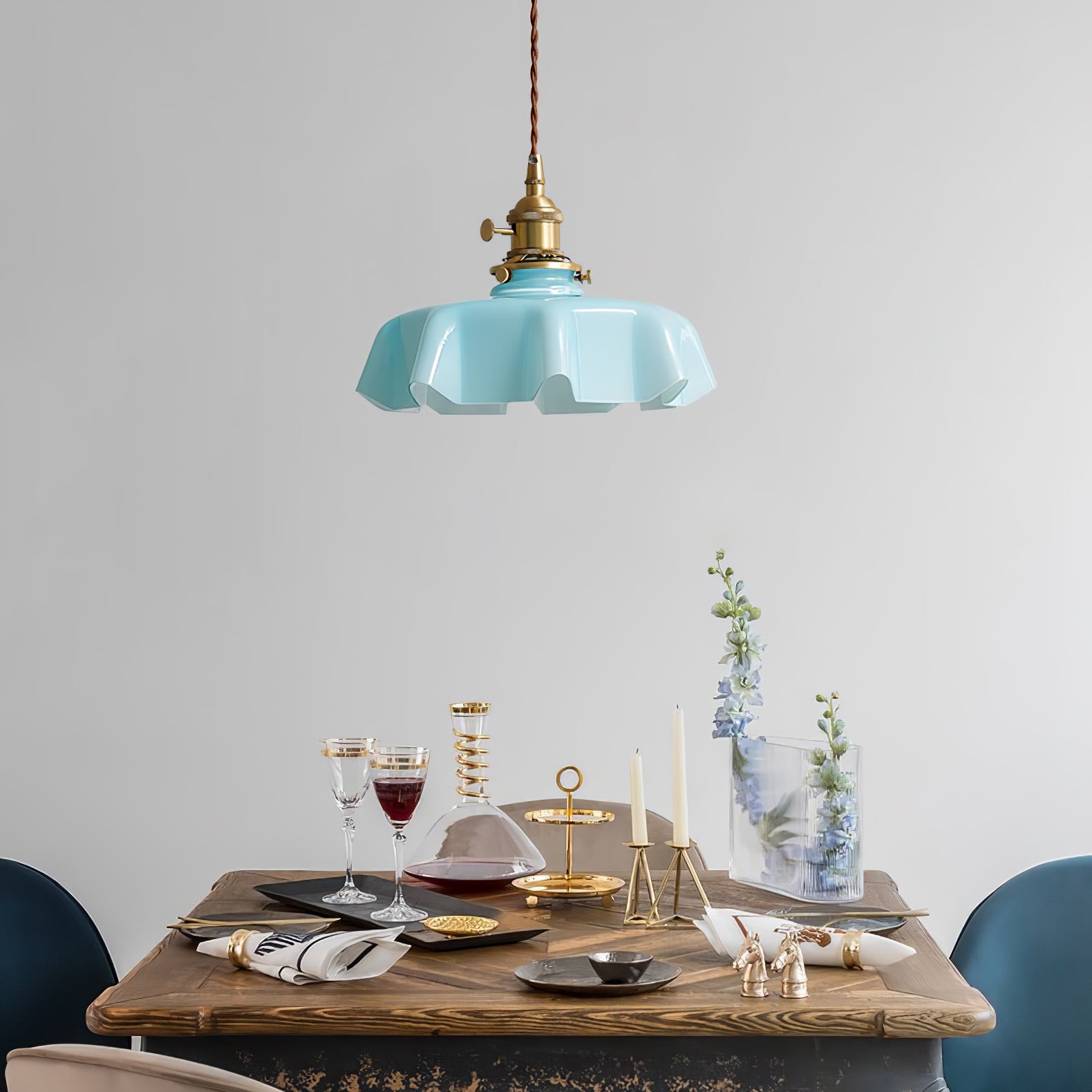 Lampada a sospensione vintage Ameliro