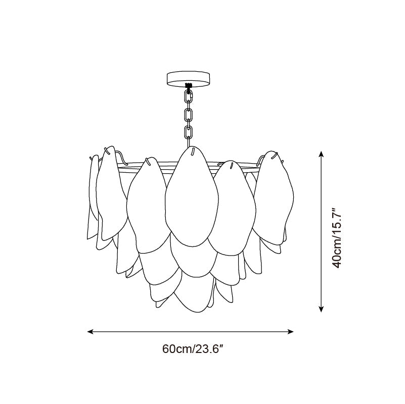 Lampadario moderno Salinetto