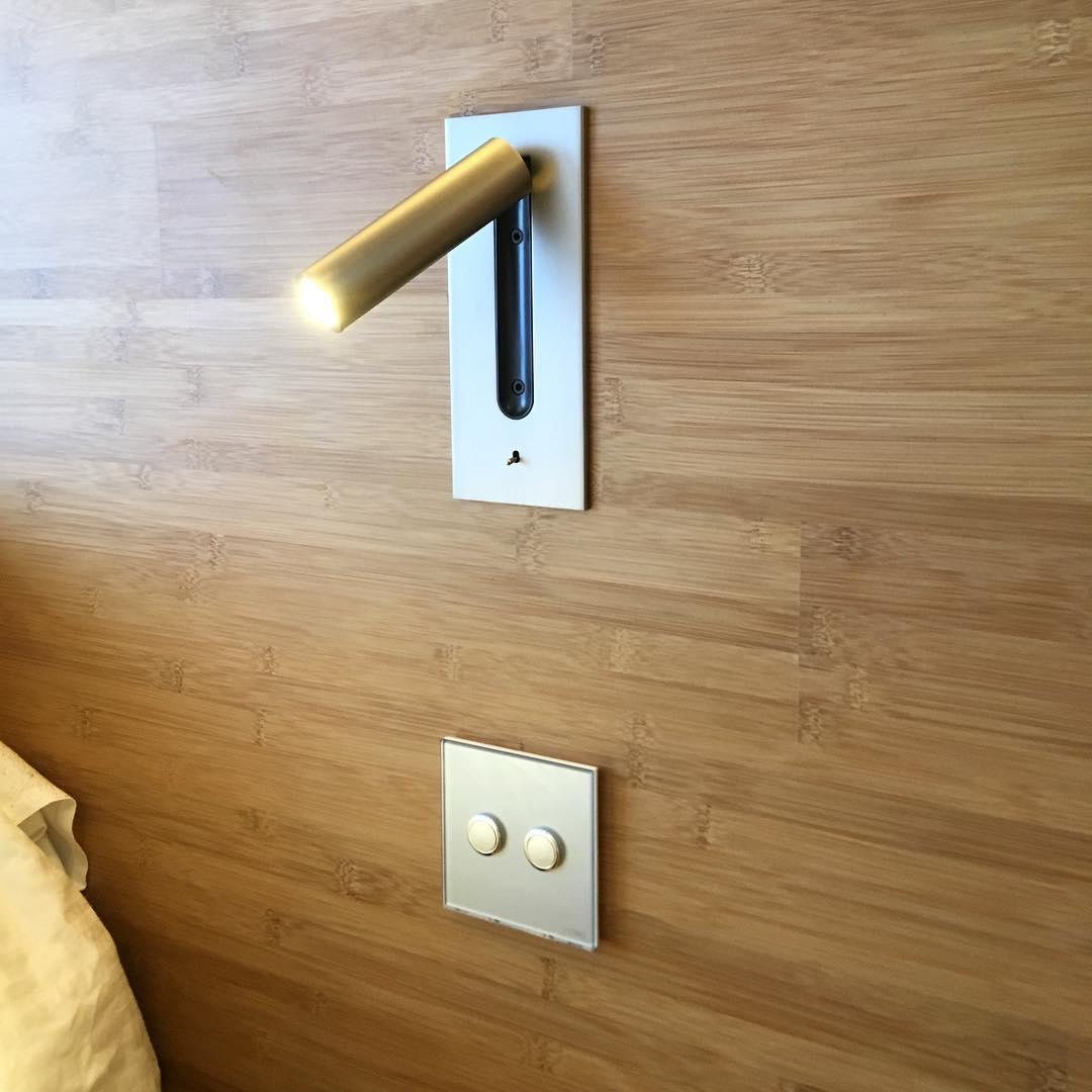 Folded Back Bedside Wall Lamp – detail 7