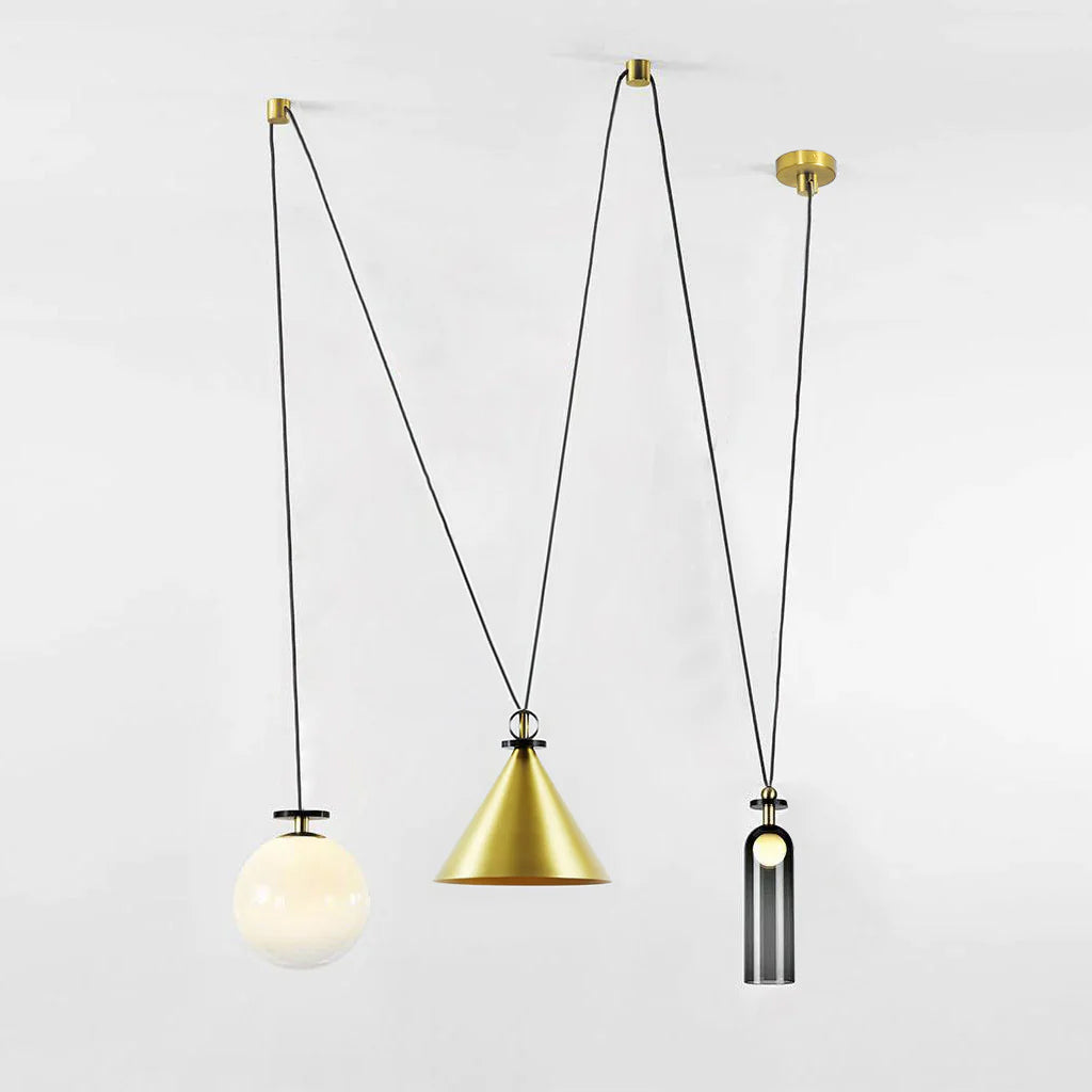 Lampadario geometrico Perilova