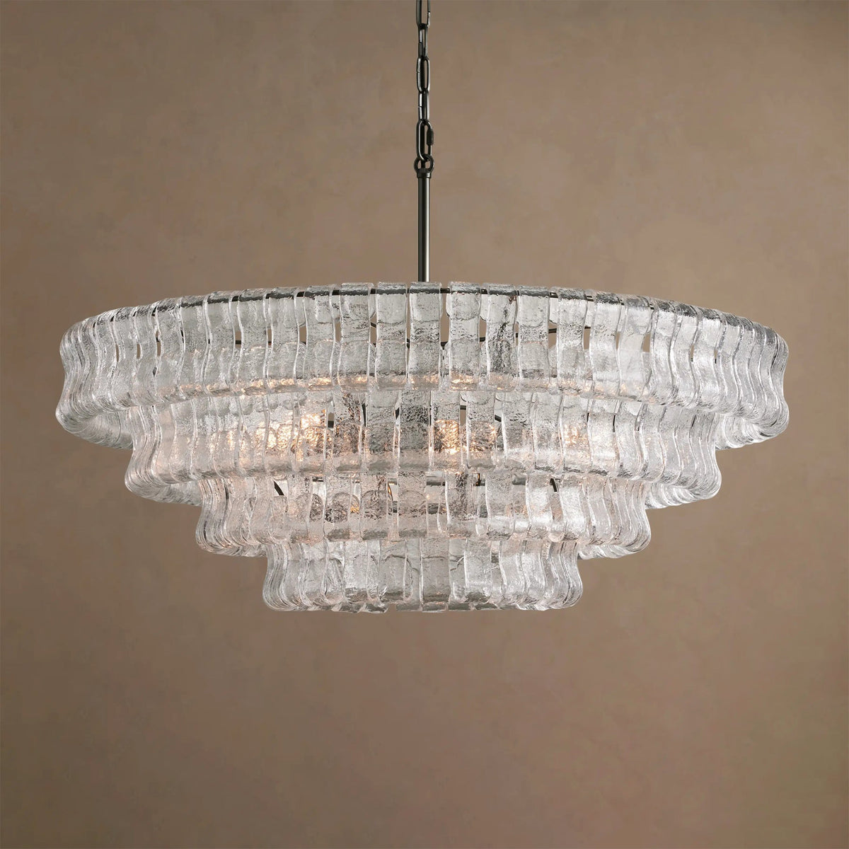 Lampadario rotondo Valarno