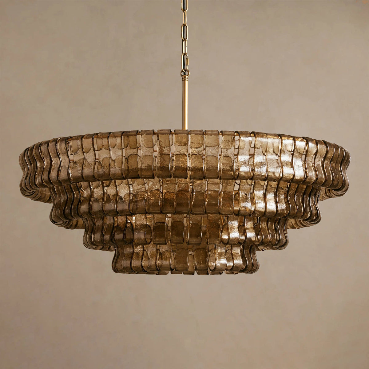 Lampadario rotondo Valarno