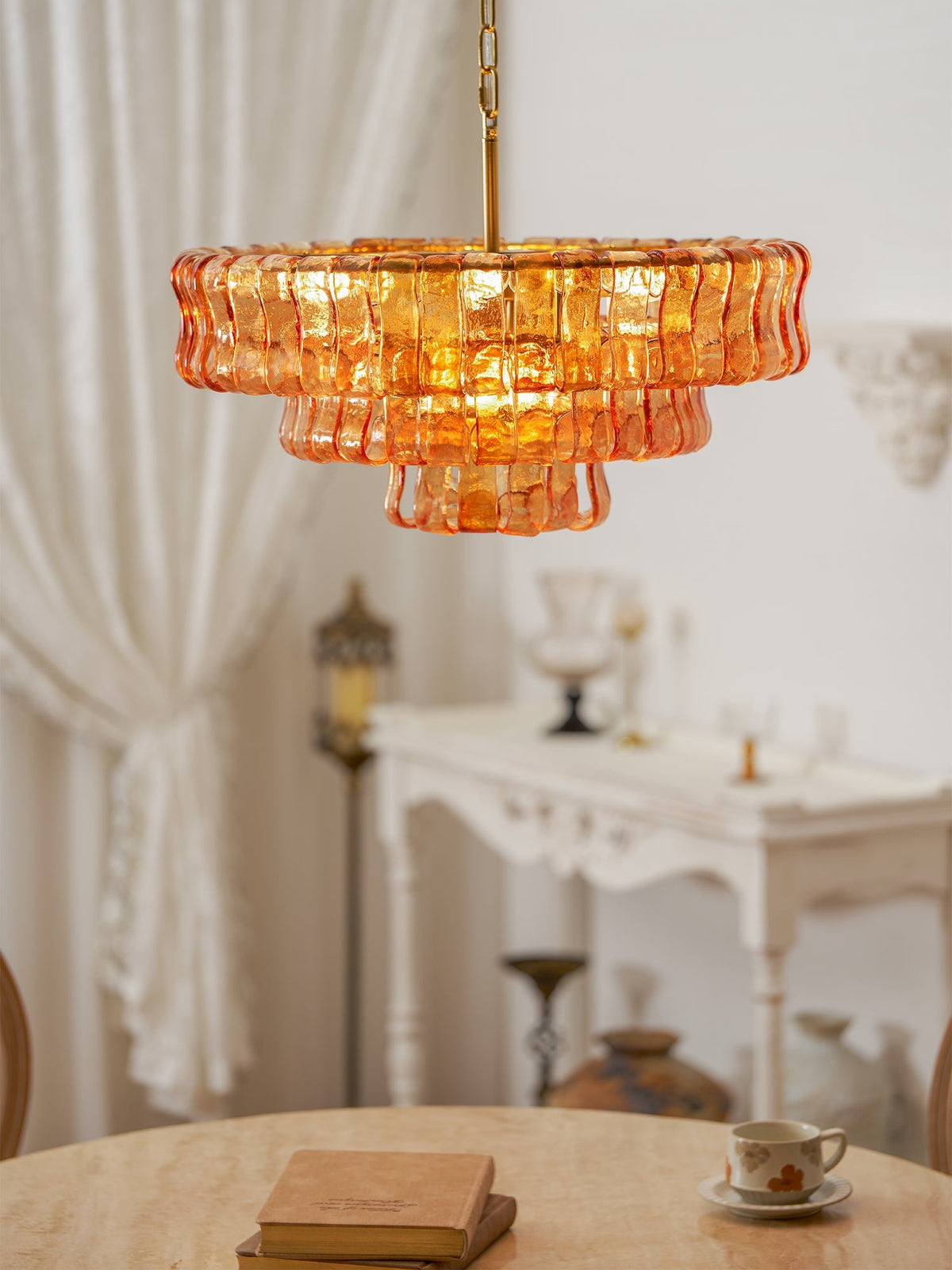 Lampadario rotondo Valarno