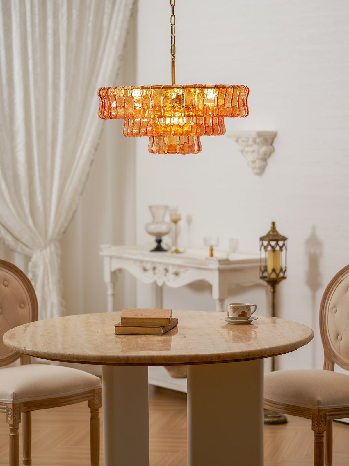 Lampadario rotondo Valarno