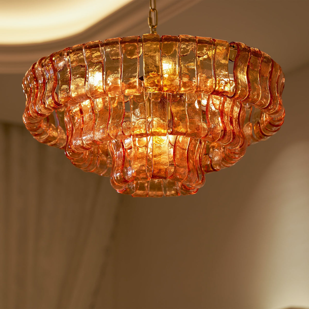 Lampadario rotondo Valarno