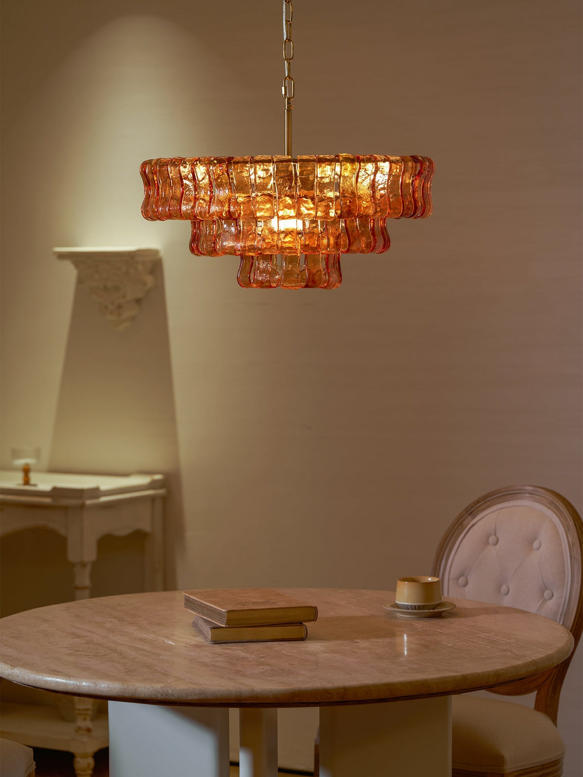Lampadario rotondo Valarno
