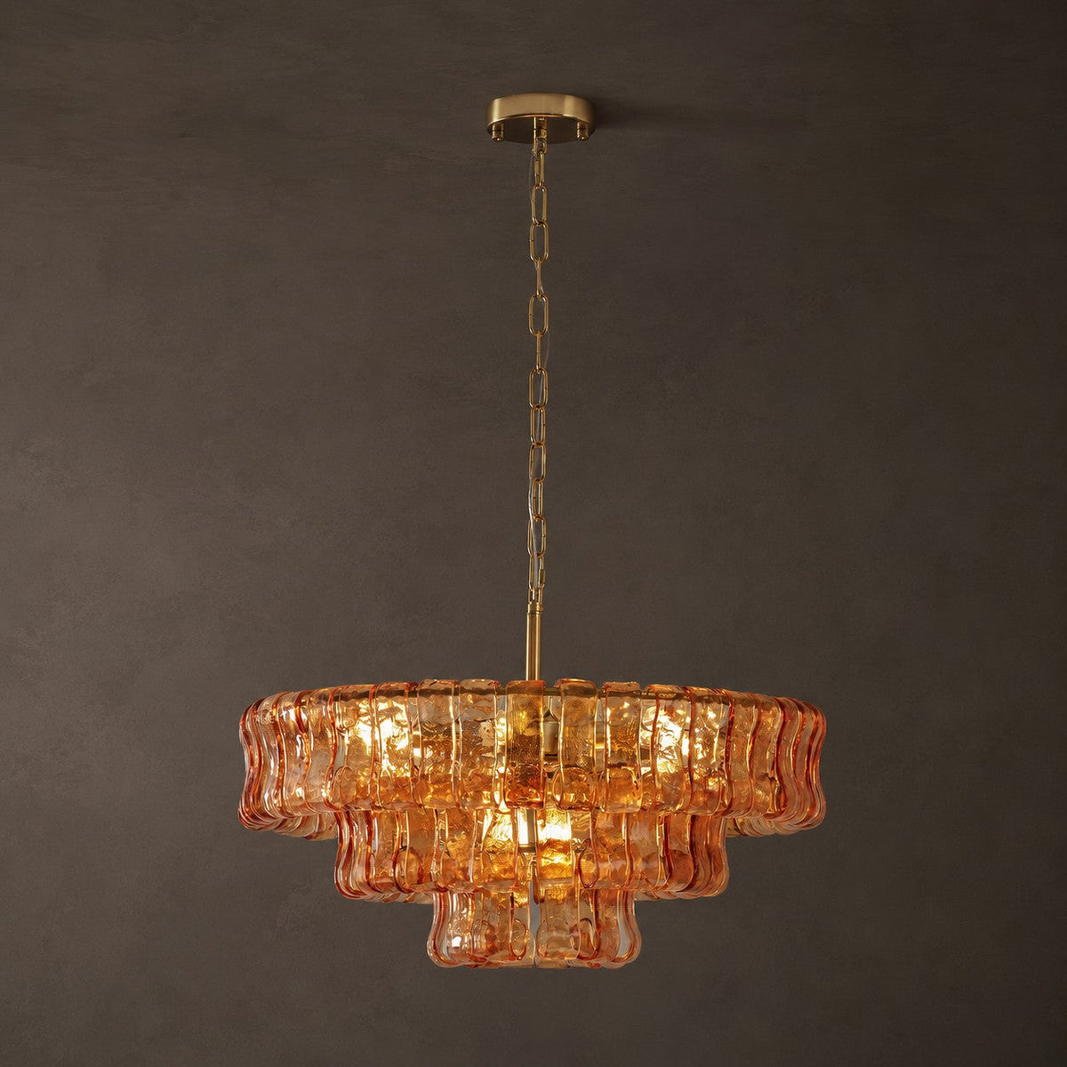 Lampadario rotondo Valarno