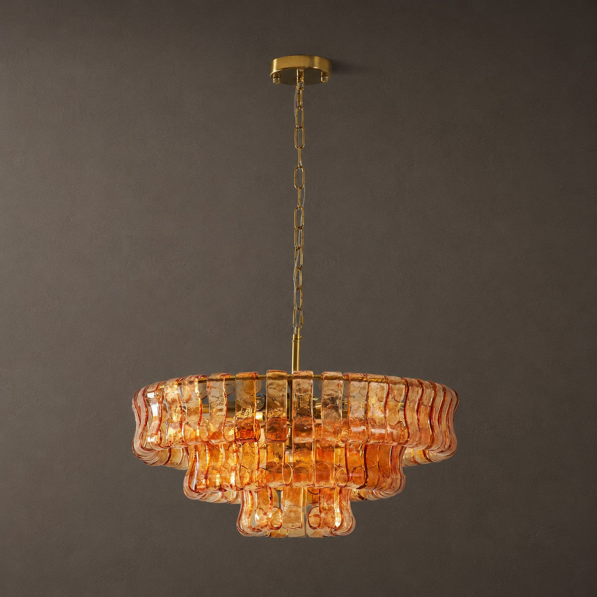 Lampadario rotondo Valarno