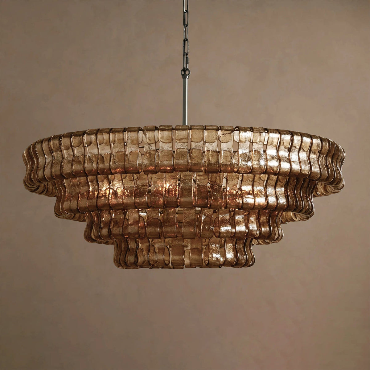 Lampadario rotondo Valarno