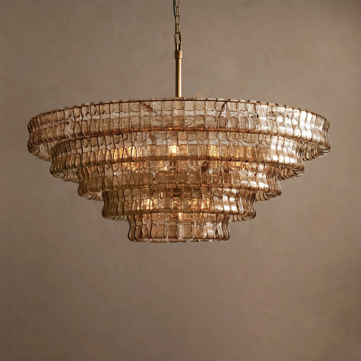 Lampadario rotondo Valarno