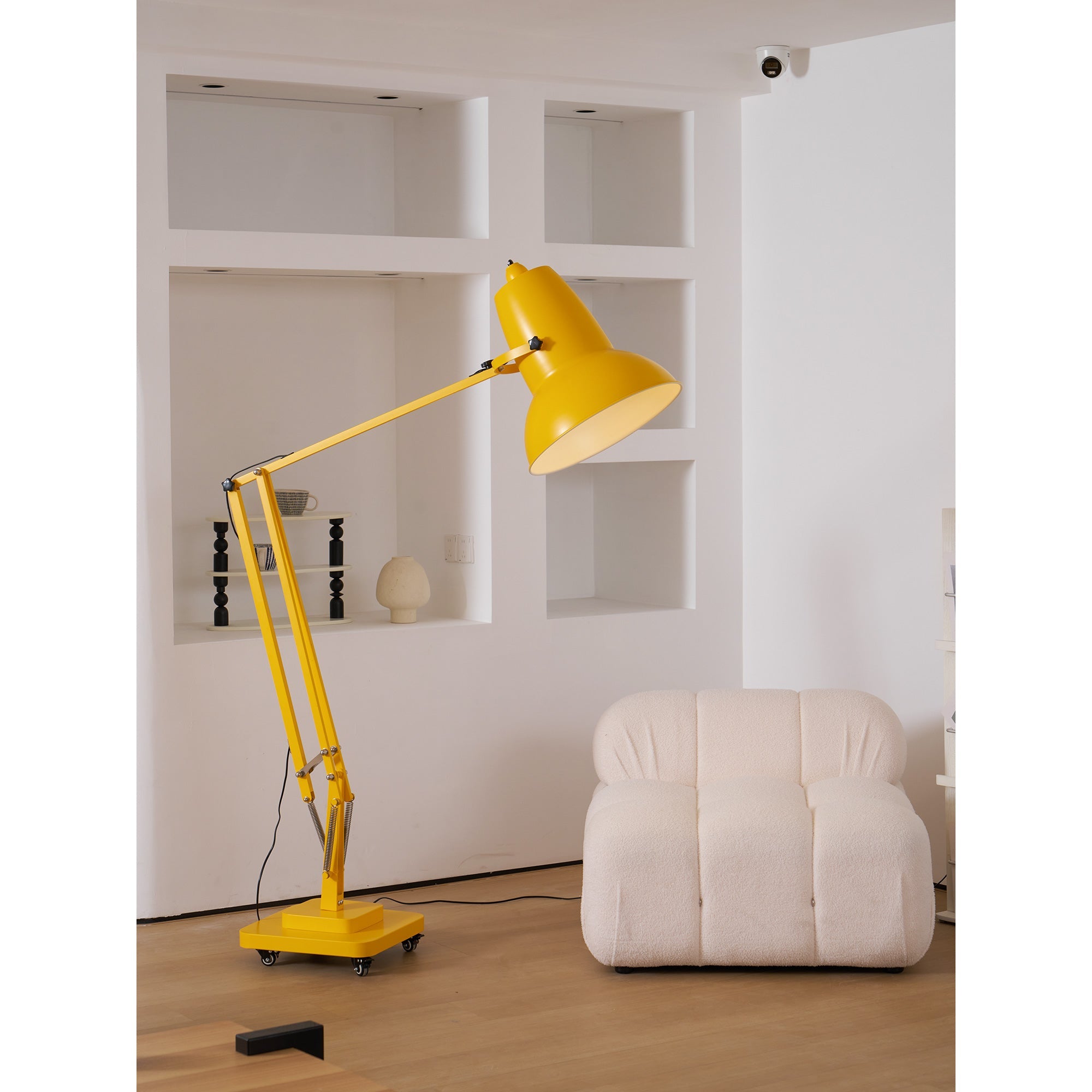 Lampada da terra articolata Moleno