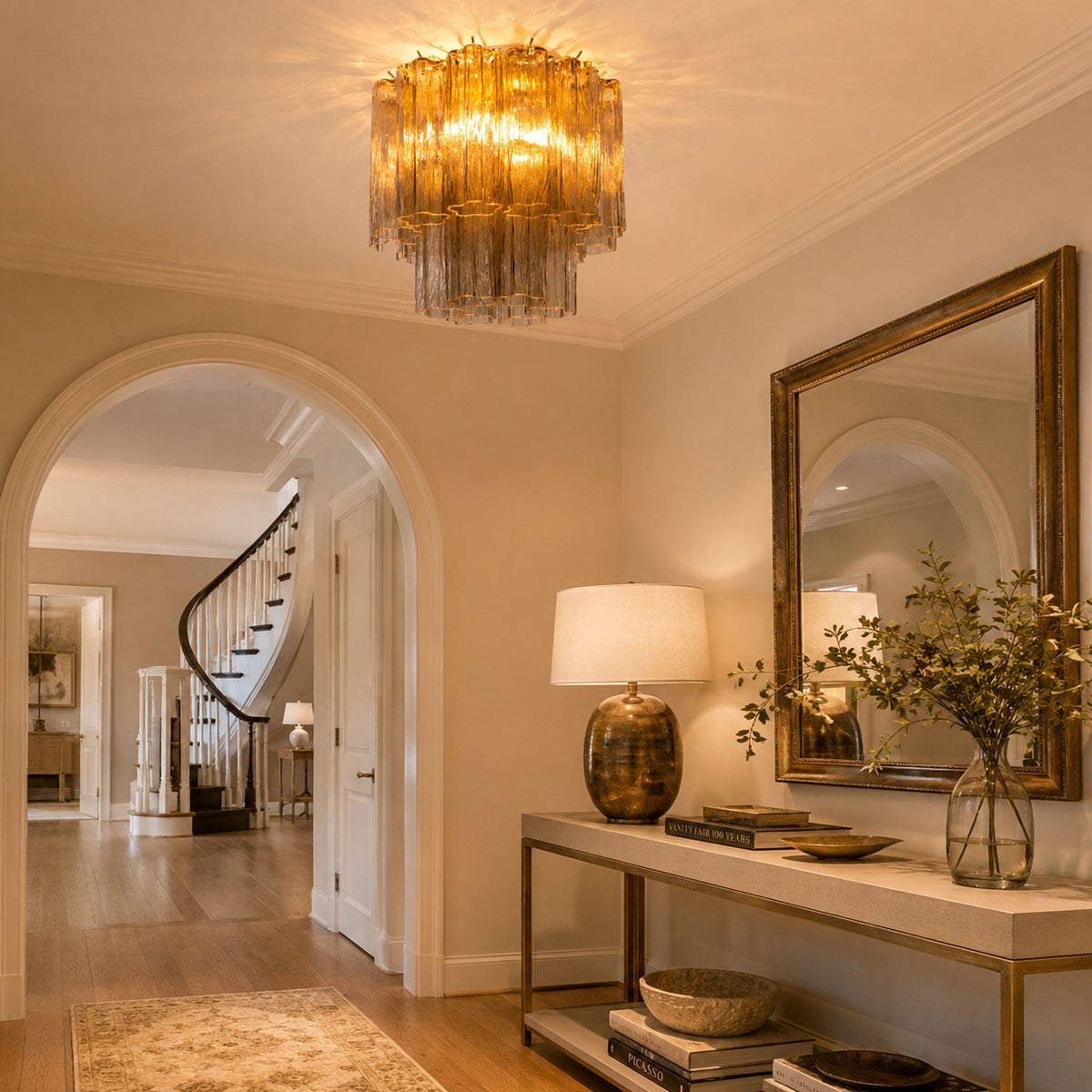 Murano Tubes Ceiling Lamp – detail 16