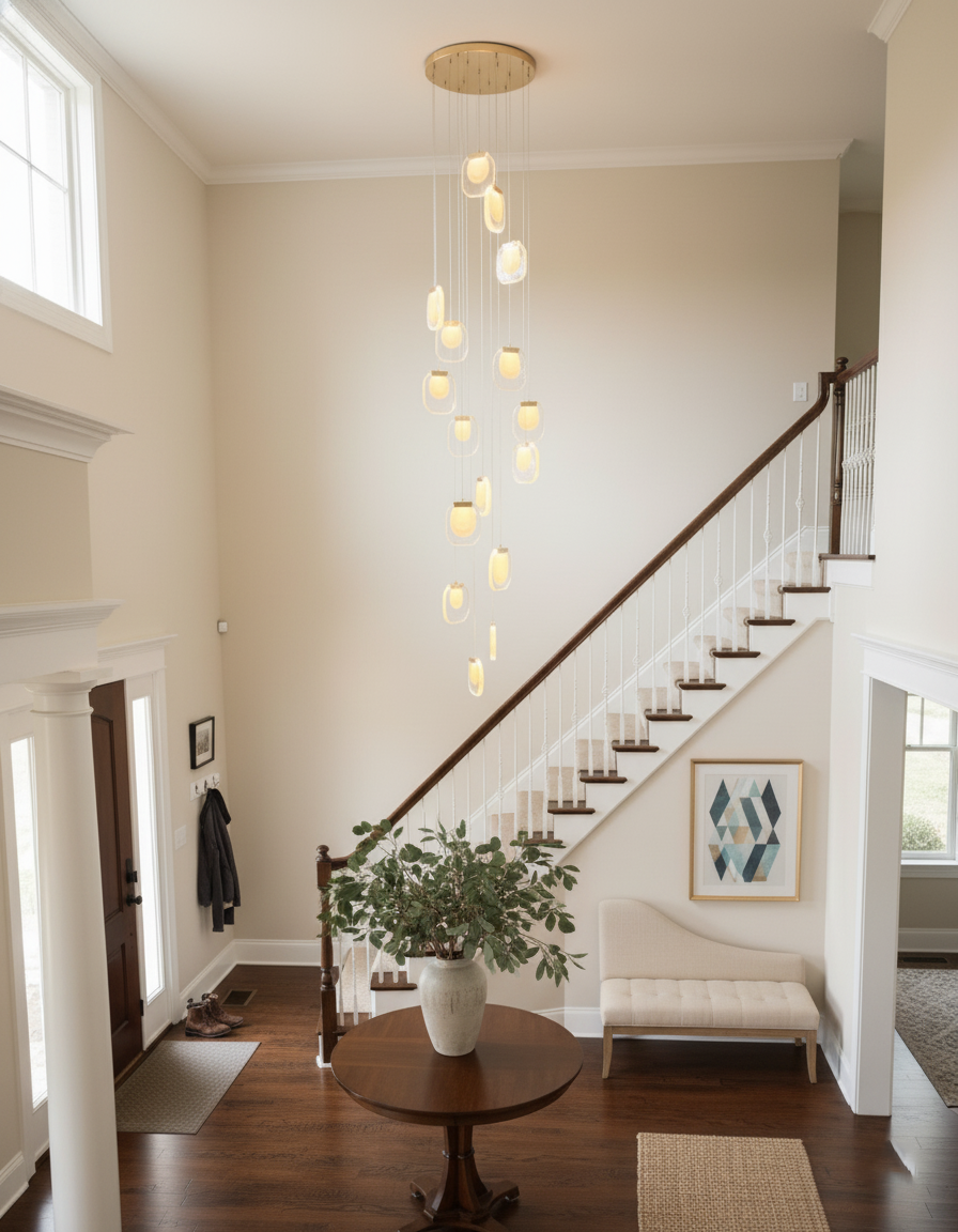 Glass Ripples Pendant Lamp – detail 19