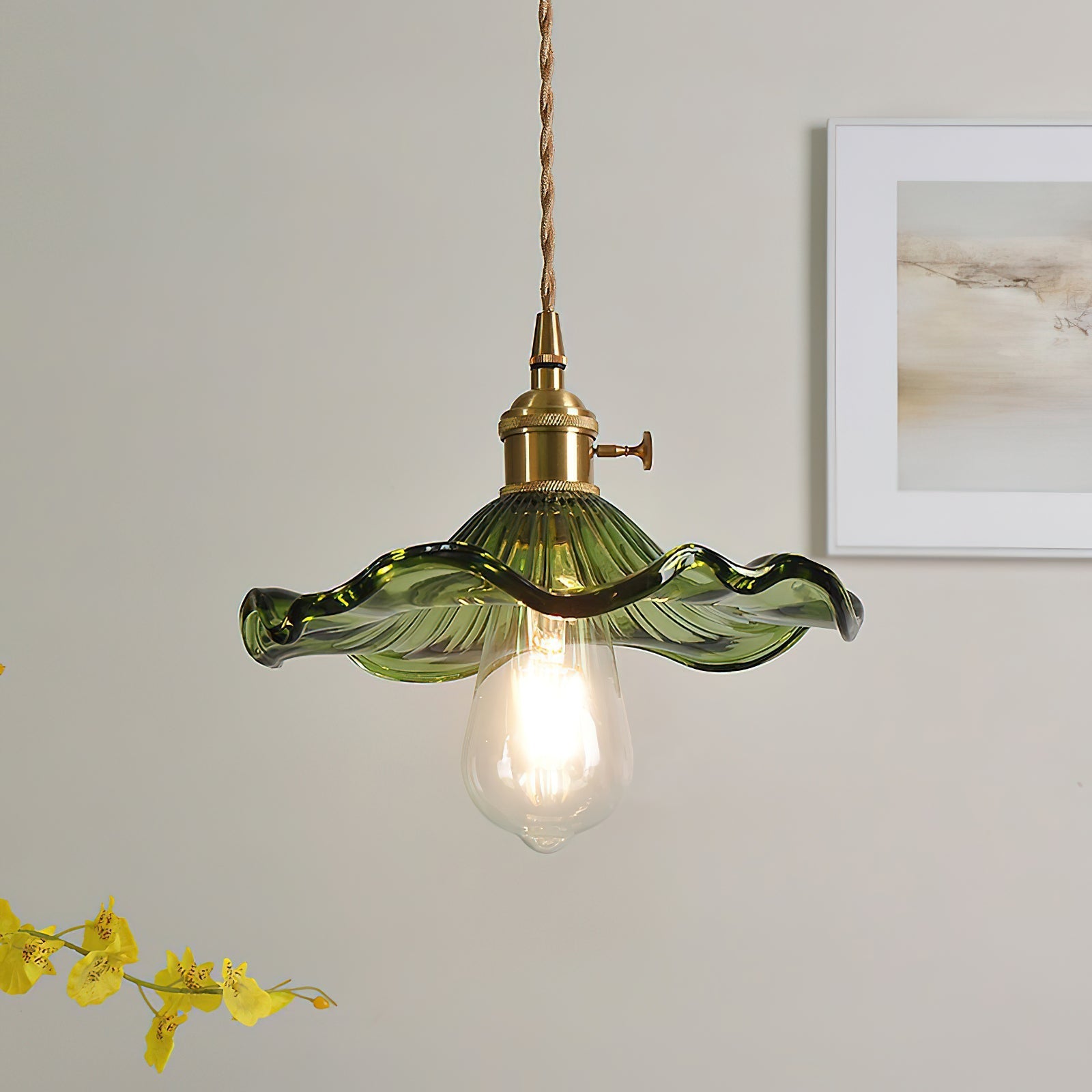 Lampada a sospensione vintage Calelaro