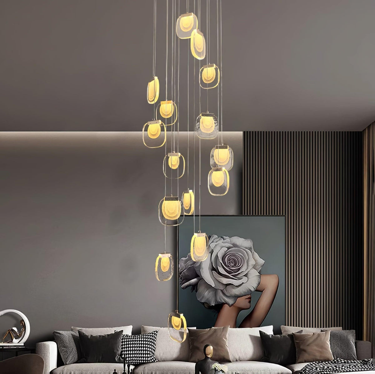 Glass Ripples Pendant Lamp – detail 21